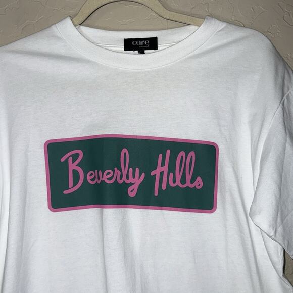 Care Tucker care casual Beverly Hills no vacancy graphic tee. NWOT. - Picture 3 of 8